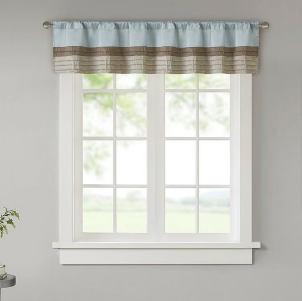 🆕️ Madison Park Amherst Polyoni Window Valance